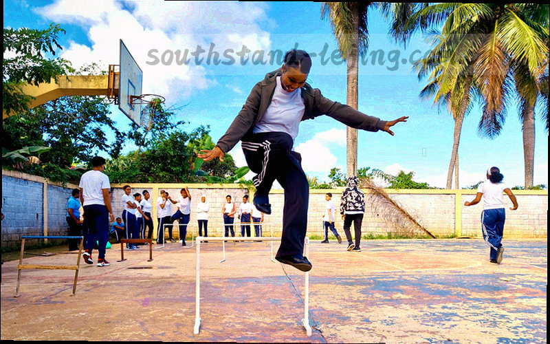 球迷看台剪影举起黄色围巾，面向正南看台欢呼